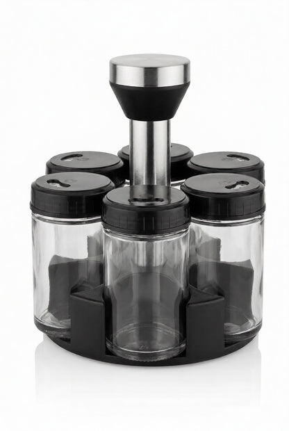 PORTA CONDIMENTOS GIRATORIO de 6 pcs